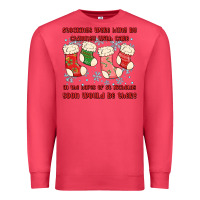 Cardinal stockings were hung by chimney Premium Sweatshirt - MaliasSmallBusiness