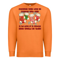 Carrot stockings were hung by chimney Premium Sweatshirt - MaliasSmallBusiness