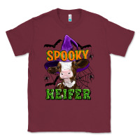 Burgundy Spooky heifer halloween Classic Tee - Artiststas