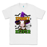 White Spooky heifer halloween Classic Tee - Artiststas