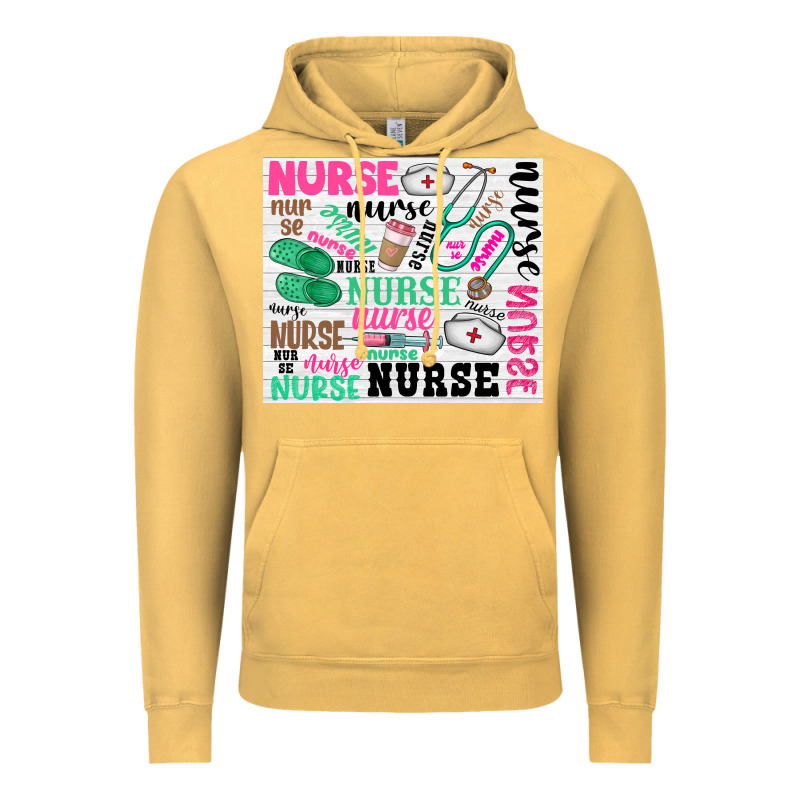 Nurse Vintage Hoodie by Zillion Design Studio | Teevron