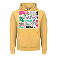 Vintage Mustard nurse Vintage Hoodie - Zillion Design Studio