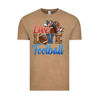 Vintage Coffee live love american football Vintage Tee - HRA Design Shop