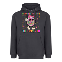 Smoke the party don t start til i drop in Heavyweight Hoodie - MaliasSmallBusiness