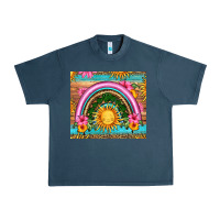 Midnight Navy summer rainbow Urban Heavy Tee - HRA Design Shop