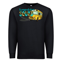Black transportation squad Premium Sweatshirt - NancyCooperArtShop
