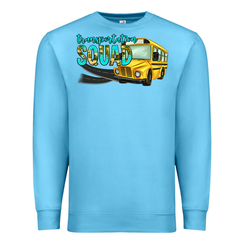 Transportation Squad Premium Sweatshirt by NancyCooperArtShop | Teevron
