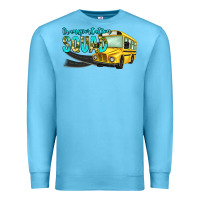Ocean Blue transportation squad Premium Sweatshirt - NancyCooperArtShop