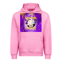 Fuchsia Pink Freak In The Sheets Urban Hoodie - texasbilliewilder