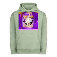 Pigment Oil Green Freak In The Sheets Urban Hoodie - texasbilliewilder