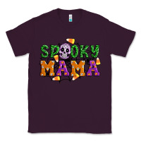 Plum Spooky mama Classic Tee - Artiststas
