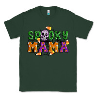 Sports Green Spooky mama Classic Tee - Artiststas