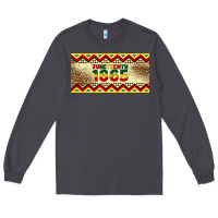 Smoke juneteenth 1865 leopard licence plate template Long Sleeve Tee - Artiststas