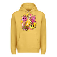 Antique Gold retro softball Premium Hoodie - Artiststas