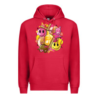 Cardinal retro softball Premium Hoodie - Artiststas