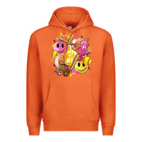 Carrot retro softball Premium Hoodie - Artiststas