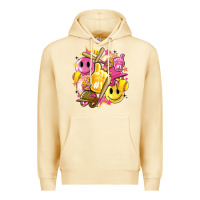 Pina Colada retro softball Premium Hoodie - Artiststas