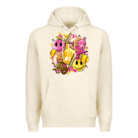 Tofu retro softball Premium Hoodie - Artiststas