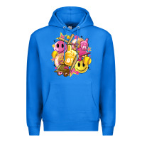 True Royal retro softball Premium Hoodie - Artiststas