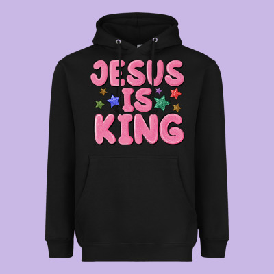 Jesus Is King Heavyweight Hoodie Designed By Maliassmallbusiness