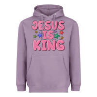 Lavender jesus is king Heavyweight Hoodie - MaliasSmallBusiness