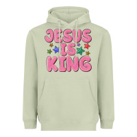 Matcha jesus is king Heavyweight Hoodie - MaliasSmallBusiness