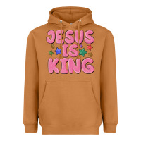 Meerkat jesus is king Heavyweight Hoodie - MaliasSmallBusiness