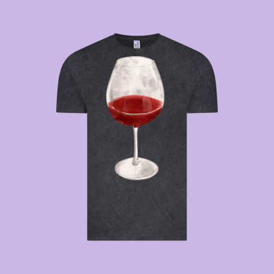 Wine Glass Fa Element Vintage Tee Designed By Fadigitalartstudio
