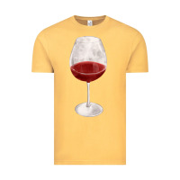 Vintage Mustard wine glass fa element Vintage Tee - FaDigitalArtStudio