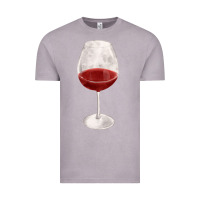 Vintage Zinc wine glass fa element Vintage Tee - FaDigitalArtStudio