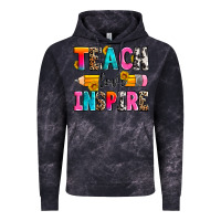 Cloud Black teach love inspire Vintage Hoodie - Zillion Design Studio