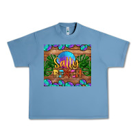 Pebble Blue salty beach Urban Heavy Tee - HRA Design Shop