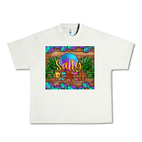 Pistachio salty beach Urban Heavy Tee - HRA Design Shop