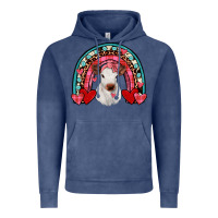 Vintage Denim valentines heifer rainbow Vintage Hoodie - JahusDesignShop