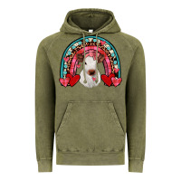 Vintage Olive valentines heifer rainbow Vintage Hoodie - JahusDesignShop