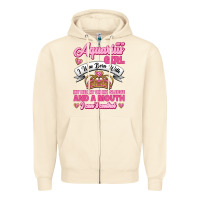 Sandshell As a Aquarius Girl I was Born with My Heart on my Sleeve and a mouth Zipper Hoodie - Jasminsmagicworld