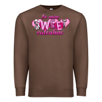 Chestnut be mine sweet valentine Premium Sweatshirt - NancyCooperArtShop