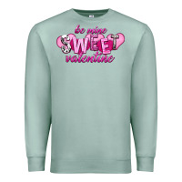 Seafoam be mine sweet valentine Premium Sweatshirt - NancyCooperArtShop