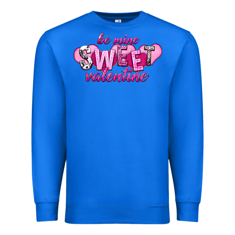 Be Mine Sweet Valentine Premium Sweatshirt by NancyCooperArtShop | Teevron