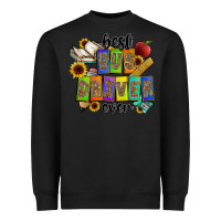 Black best bus driver ever Heavyweight Sweatshirt - CowhideDigitalArt