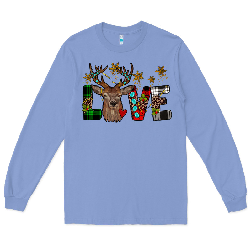 Love Christmas Long Sleeve Tee by JahusDesignShop | Teevron