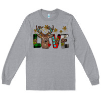Heather Grey love christmas Long Sleeve Tee - JahusDesignShop