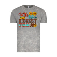 Cloud Rock little sister biggest fan american football Vintage Tee - HRA Design Shop