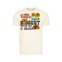 Vintage Arctic little sister biggest fan american football Vintage Tee - HRA Design Shop