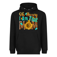 Black oh honey i am that mom Heavyweight Hoodie - NancyCooperArtShop