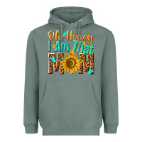 Sage oh honey i am that mom Heavyweight Hoodie - NancyCooperArtShop