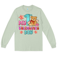 Matcha my first valentines day Long Sleeve Tee - AdoDesignShop