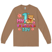 Toasted Coconut my first valentines day Long Sleeve Tee - AdoDesignShop