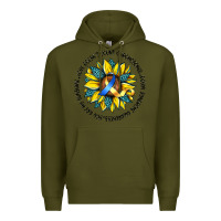 Army Green down syndrome Premium Hoodie - Artiststas