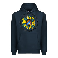 Navy down syndrome Premium Hoodie - Artiststas